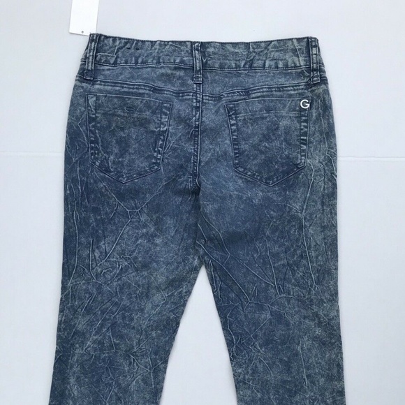 G by Guess SUPER SKINNY JEANS MARBLE WASH SZ 29 - Picture 6 of 8